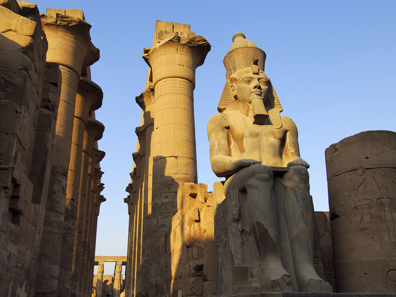 Kongenes Dal, Hatshepsut tempel, Karnak og Luxor templene